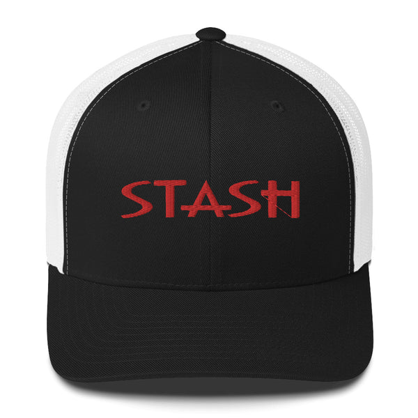 STASH Red Trucker Cap